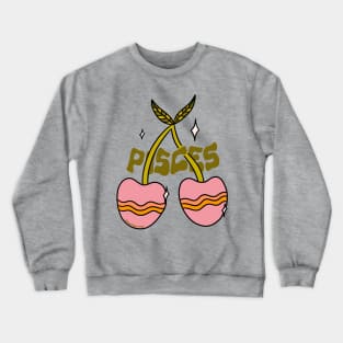 Pisces Cherries Crewneck Sweatshirt